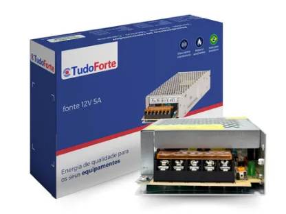 Fonte chaveada 12v 5a  waftech